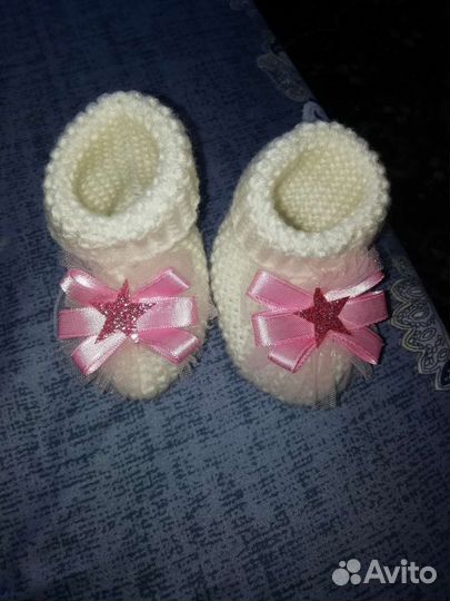 Пинетки для девочки