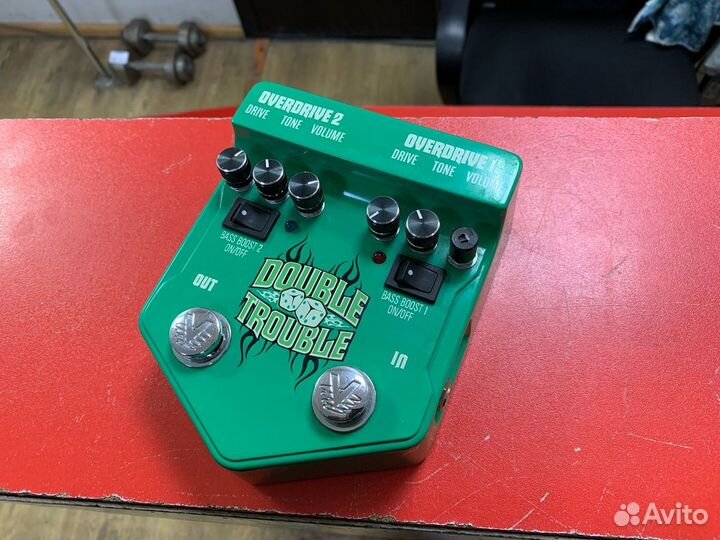 Гитарная педаль OverDrive Double Trouble V2