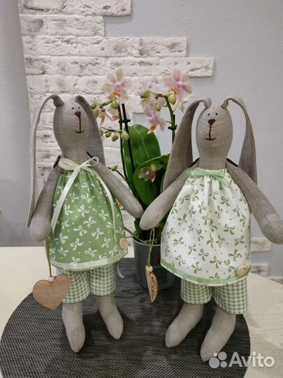 Заяц тильда ручной работы