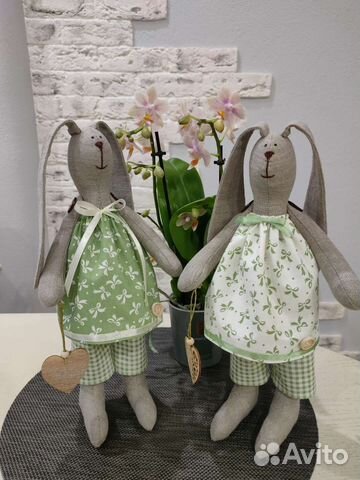 Заяц тильда ручной работы
