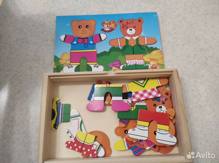 Пазл вкладыш 