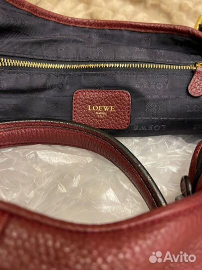 Сумка натуральная кожа красная