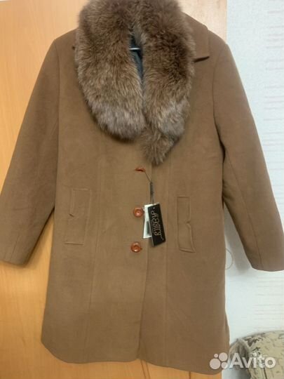 Пальто женское р 52