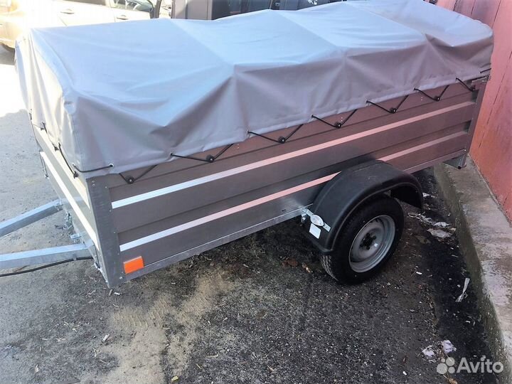Прицеп легковой титан 2.56 метра Высокий Рама Цинк