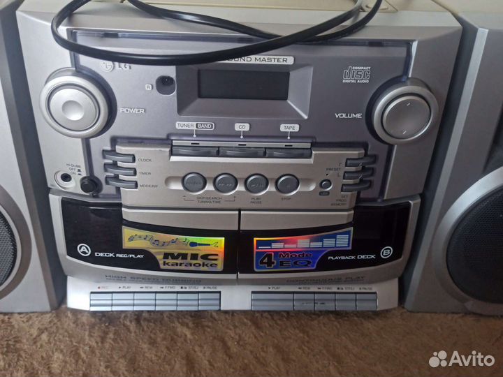 Музыкальный центр LG с караоке