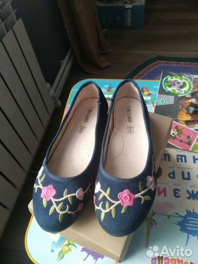 Балетки для девочки 34