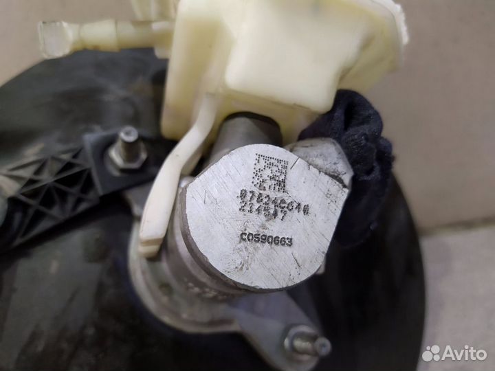 Вакуум. Главный тормозной цилиндр. Ситроен С4