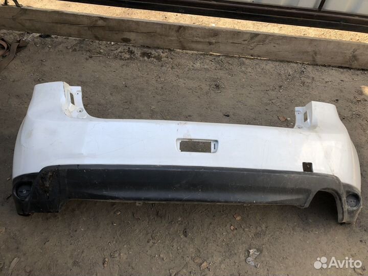 Задний бампер мицубиси асх