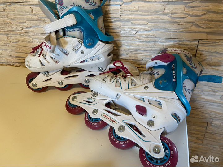 Ролики детские galaxy reaction(размер 32-35)