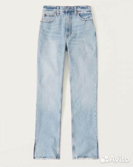 Джинсы Abercrombie с разрезами