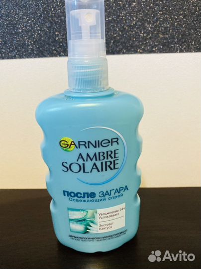 Garnier ambre solaire новый спрей после загара