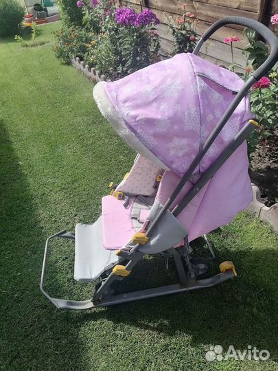 Коляска санки