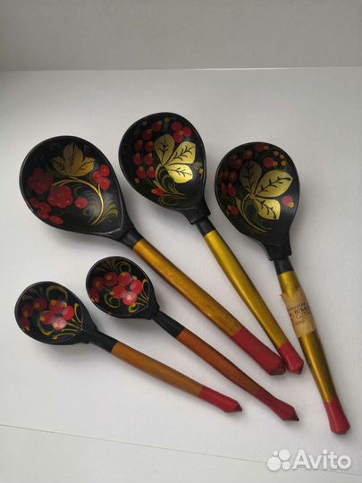 Набор ложек Хохлома