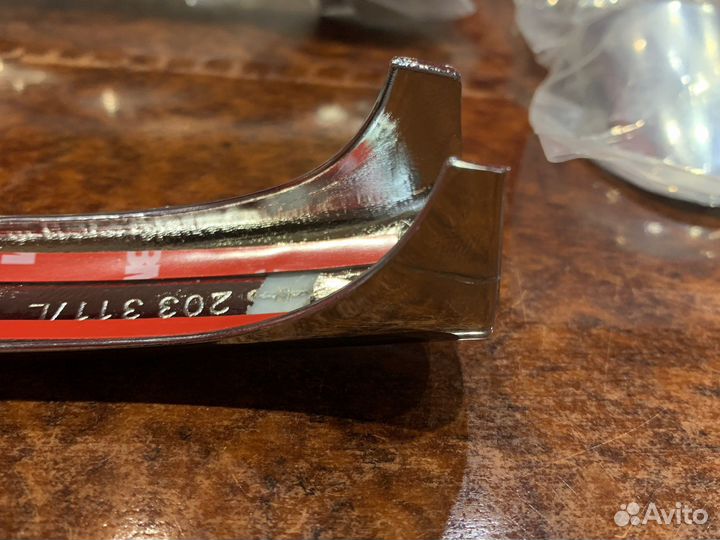 Накладки на ручки дверей хром mercedes W211