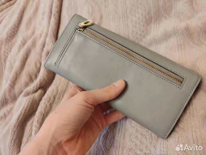 Кошелек женский серый