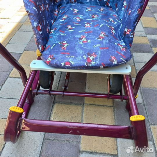 Детские санки с колесами