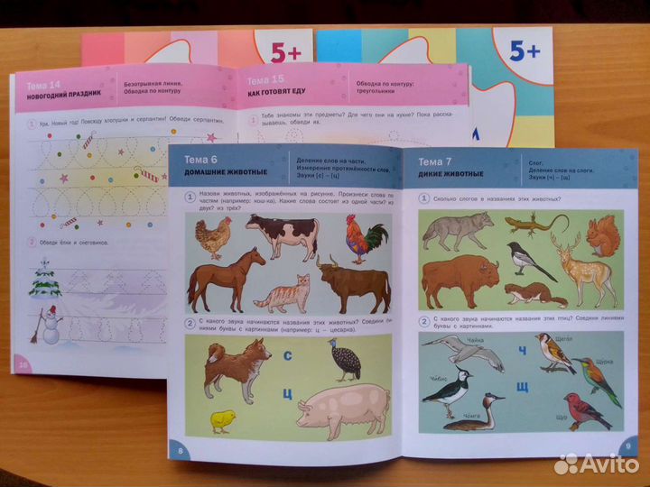 Книги, рабочие тетради Дошкольная подготовка