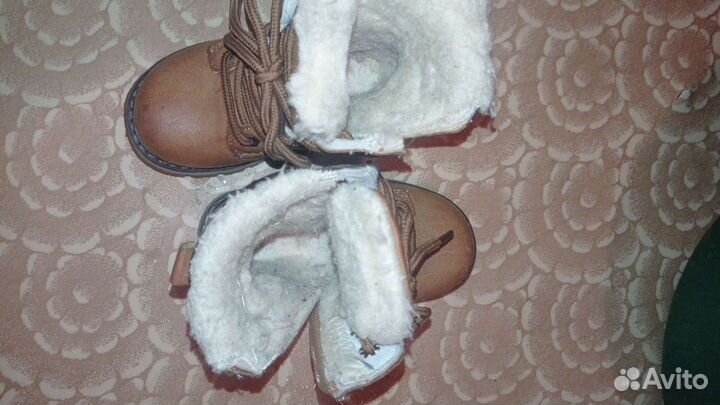 Ботинки зимние 23р