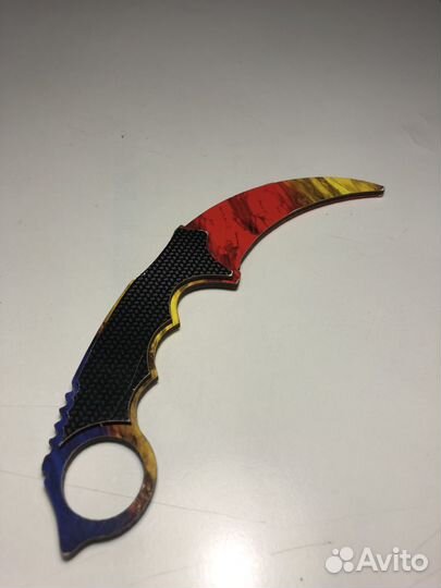 Деревянный нож керамбит