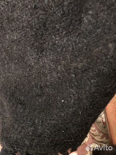 Платок шерстяной, (кучерявый ) старинный