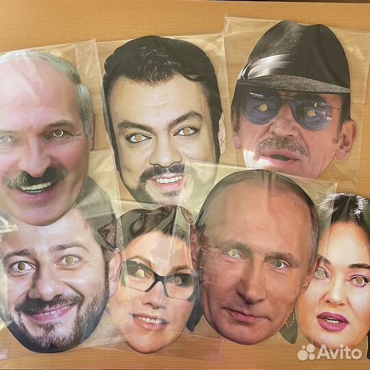 Маски звёзд / Маски актеров / Маски знаменитостей