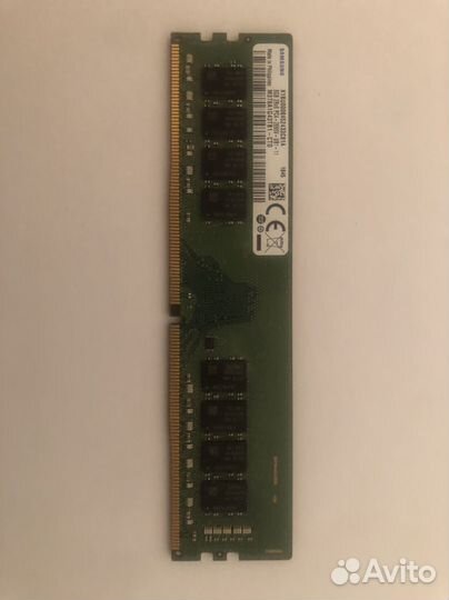 Оперативная память ddr4 8gb samsung