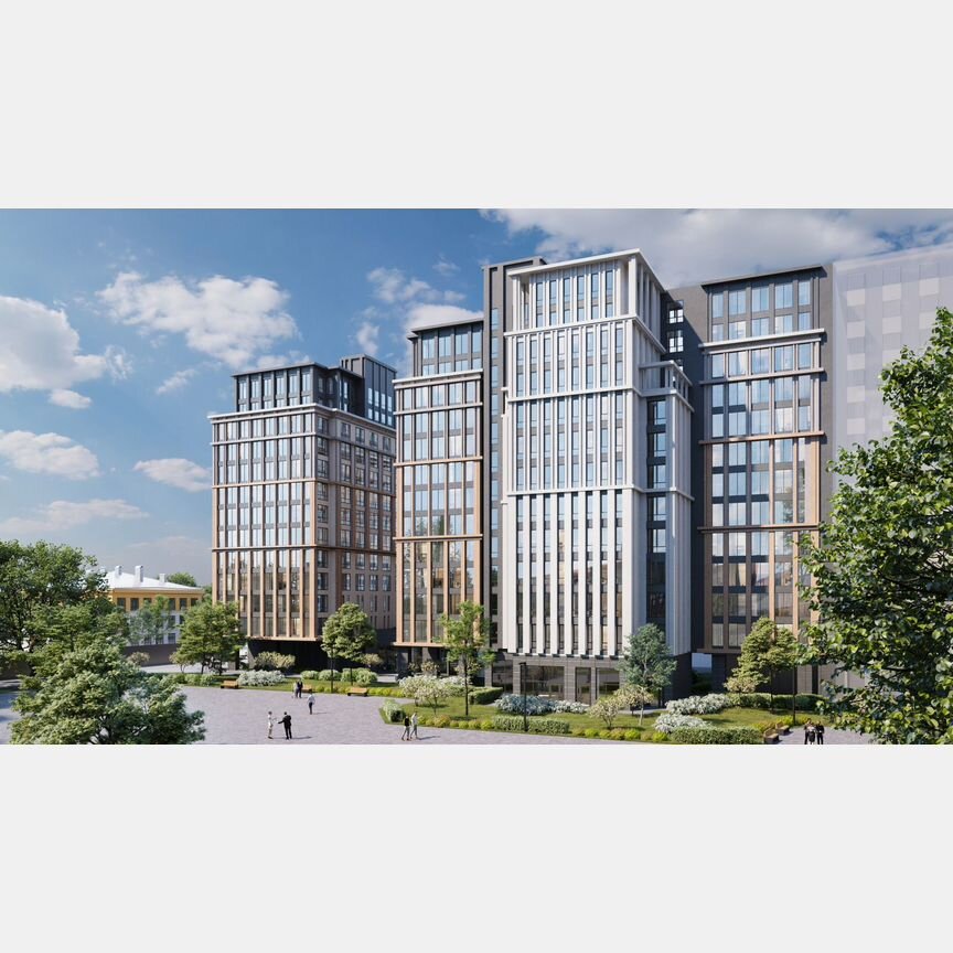 Апартаменты-студия, 23,5 м², 2/13 эт.