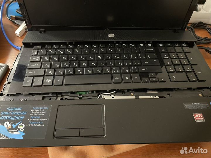 На запчасти Ноутбук Hp probook 4710s