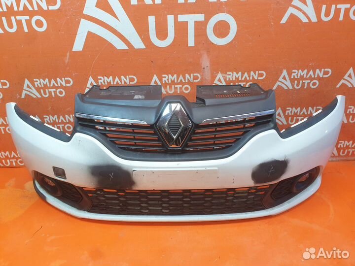 Бампер передний Renault Sandero 2 2013-2019