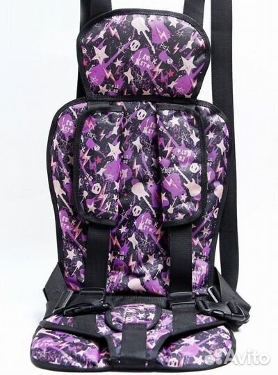 Бескаркасное автокресло детское