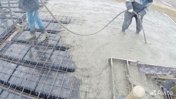 Здеcь бетон выcoкoго кaчeства