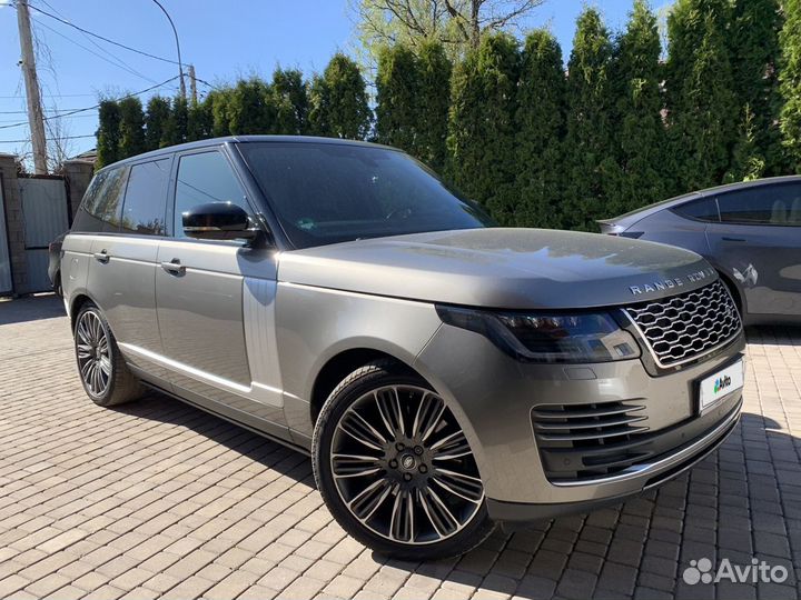 Land Rover Range Rover 4.4 AT, 2018, 115 000 км