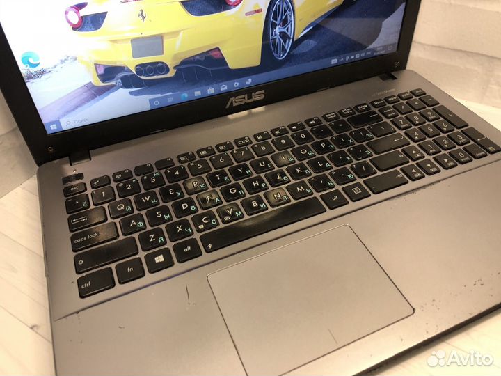 Игровой быстрый ноутбук asus 2 видеокарты