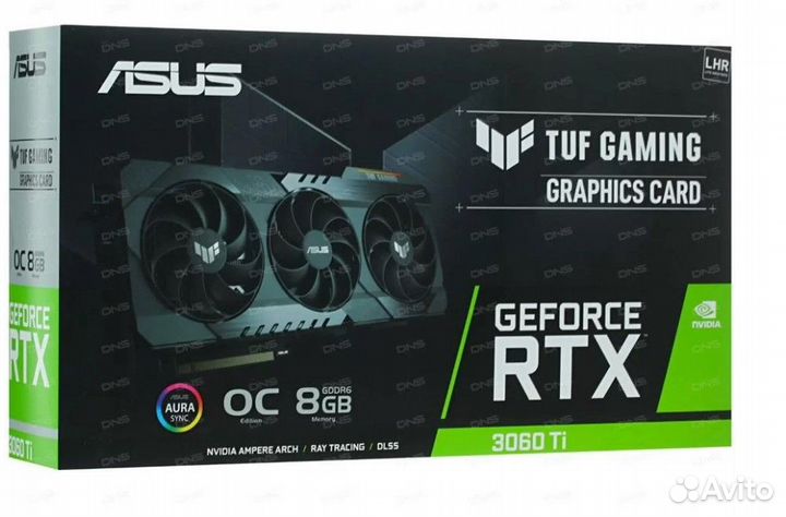 GeForce RTX 3060ti 8GB Asus TUF Gaming