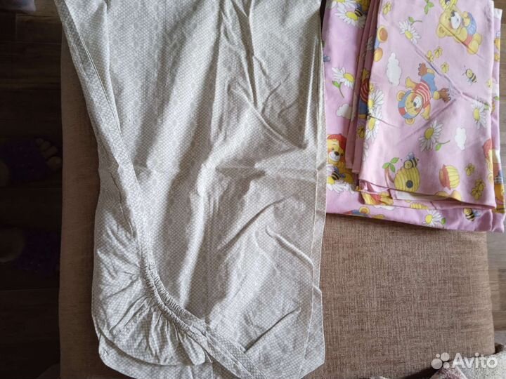 Детское постельное белье в детскую кроватку
