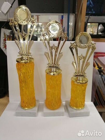 Кубки наградные 1,2,3 место