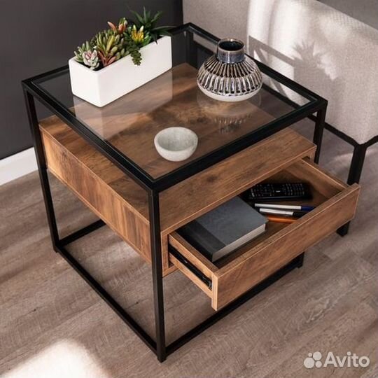 Тумба в стиле лофт