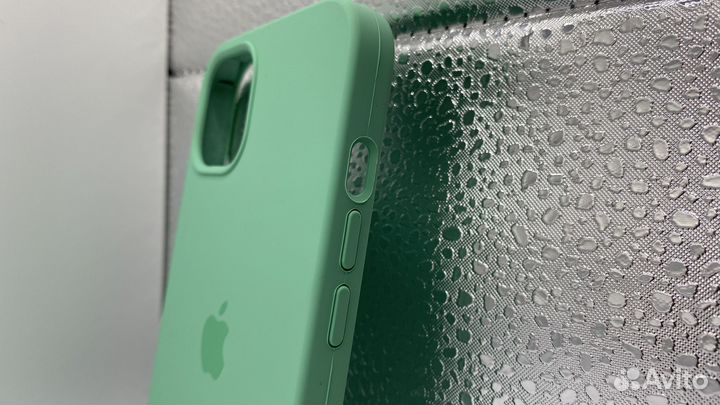 Чехол на iPhone 13 Silicon Case Spearmint