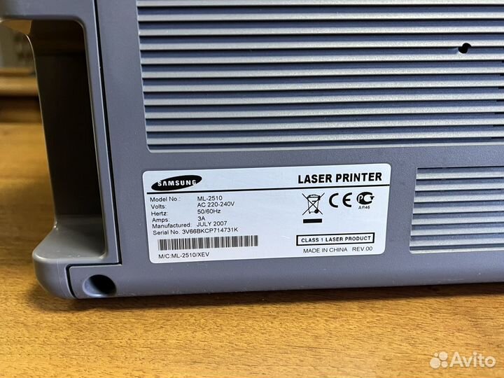 Принтер лазерный Samsung ML-2510