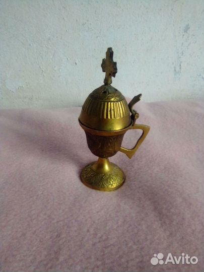 Кадильница латунная