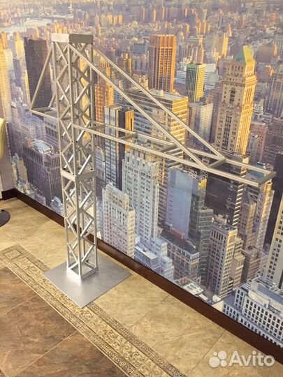 Макет башенного крана