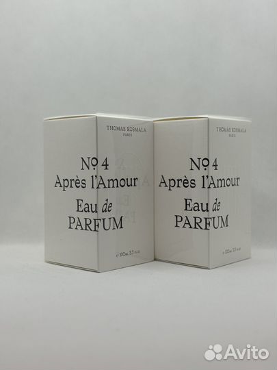 Парфюм Thomas Kosmala №4 Aprés l'amour оригинал