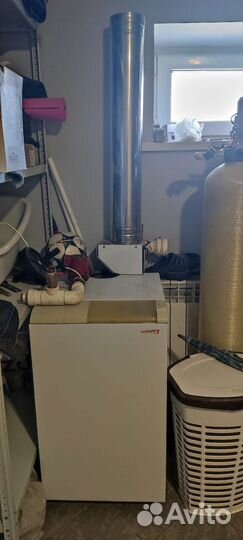 Газовый котел протерм рабочий с турбо надставкой