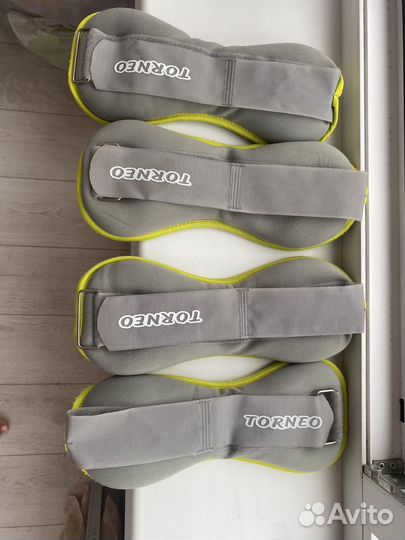 Утяжелители для рук и ног по 1.5 кг