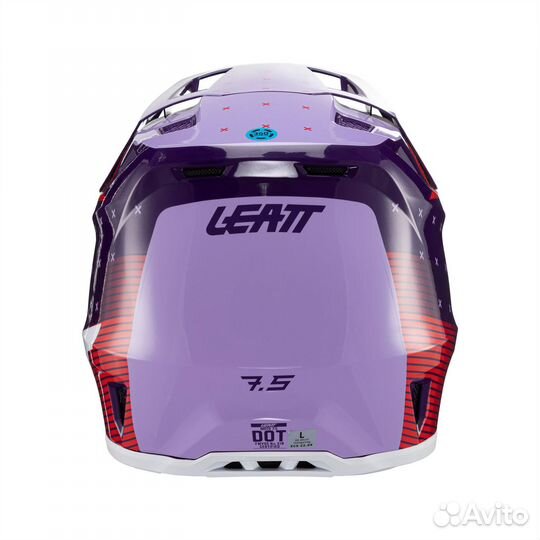 Эндуро Шлем Leatt Moto 7.5 Helmet Kit SunDown 2024
