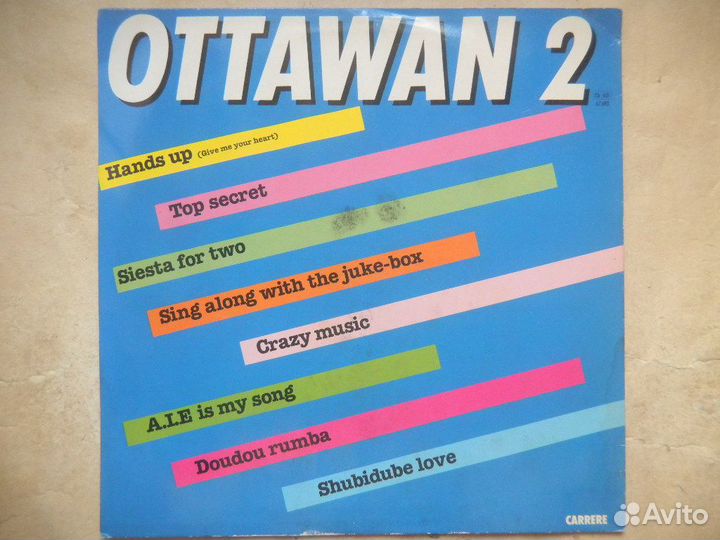 Ottawan Ottawan 2 Holland. Carrere 1981 EX/EX