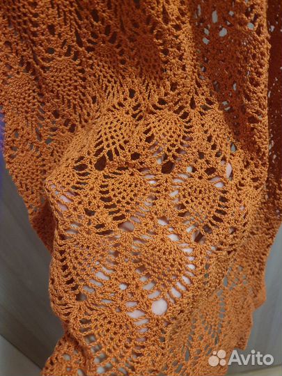 Платье вязаное крючком