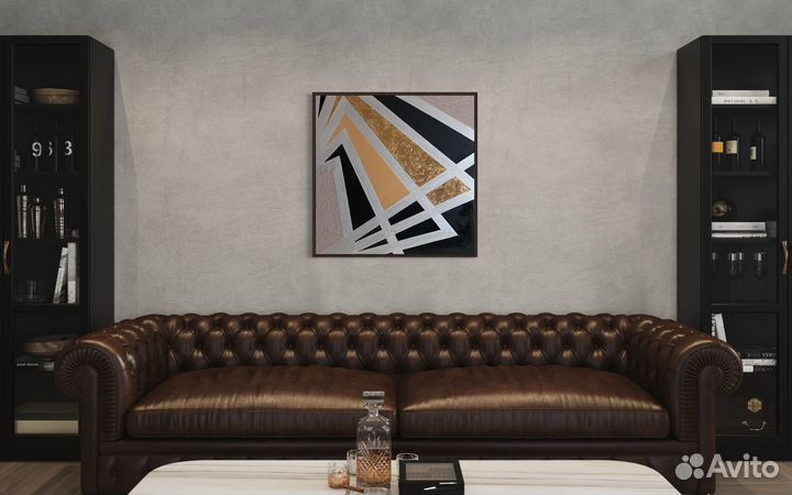 Картина маслом абстракция