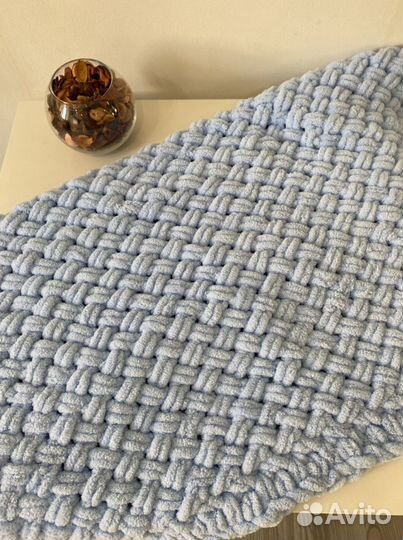 Плед плюшевый для новорожденных