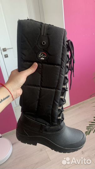 Новые конные зимние сапоги нкм HKM